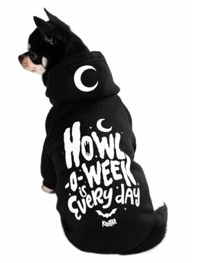 Killstar Howl O Ween is Everyday Pet Hoodie Size XL